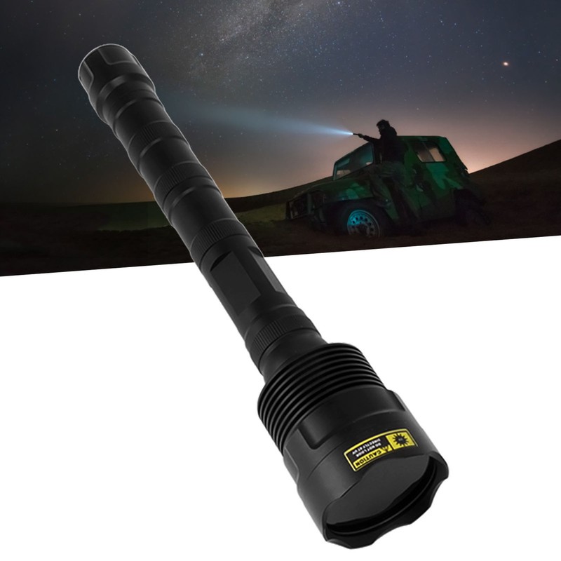 365nm UV Flashlight High Power Black Filter Handheld Ultraviolet Light