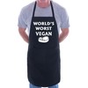 Print4U World's Worst Vegan Funny BBQ Baking Cooking BBQ Apron