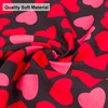 Valentine's Day Dog Bandana Reversible Triangle Bibs Scarf for Small