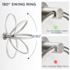 FORIOUS Toilet Roll Holder, Wall Mount SUS304 Stainless Steel Towel