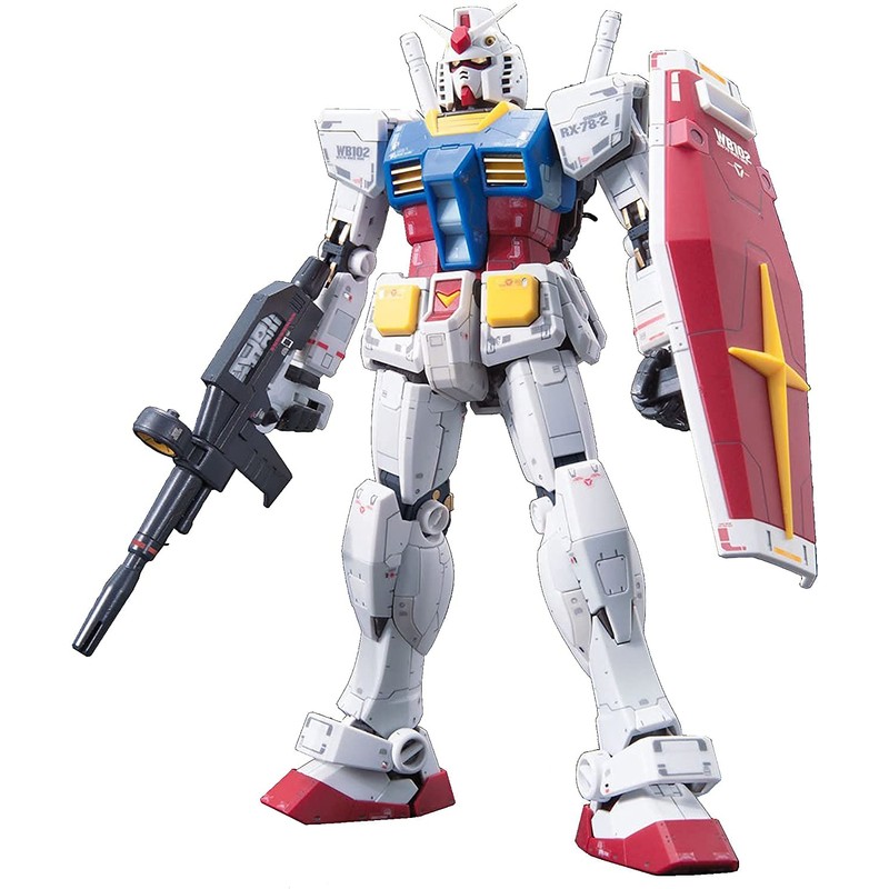 RG Mobile Suit Gundam RX-78-2 Gundam 1/144 Scale Color Coded