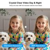 Indoor Security Camera, 1080p HD Pet Camera, 2.4GHz with Night