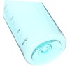 KOMBIUDA Portable Transparent Water Bottle with Scale Capacity Sealed Drinking