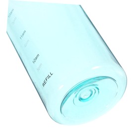 KOMBIUDA Portable Transparent Water Bottle with Scale Capacity Sealed Drinking Bottle for Home Office Outdoor Use Durable Design for Healthy Hydration