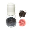 Manual Pepper Grinder or Salt Grinder with Adjustable Coarseness, Portable