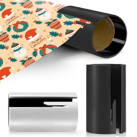 Wrapping Paper Cutter, [2Pcs] Christmas Gift Wrapping Paper Cutter Simple Fast Safe Roll Paper Cutter, Little Elf Wrapping Paper Cutter, Roll Wrapping Paper Cutter