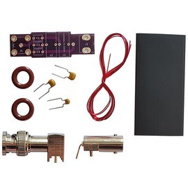 K9DP QRP AM Broadcast Interference BCI Filter Male/Female BNC Kit - Compatible with Xiegu X6200, X6100, X5105, G90, G106, SDR receivers, HF Amateur Radios