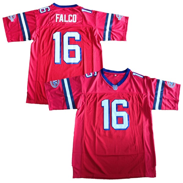 Phoneutrix #16 Shane Falco The Replacements Movie Football Jersey Red (Red, Medium)