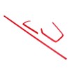 6Pcs Car Console Center Dashboard Cover Trim Decorative Stickers for
