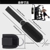 Ankle Straps for Cable Machines for Kickback 1 Pair Groot