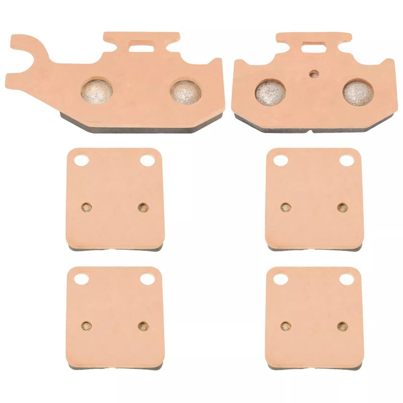 Caltric Brake Pads for Yamaha Kodiak 400 YFM400 Front Rear