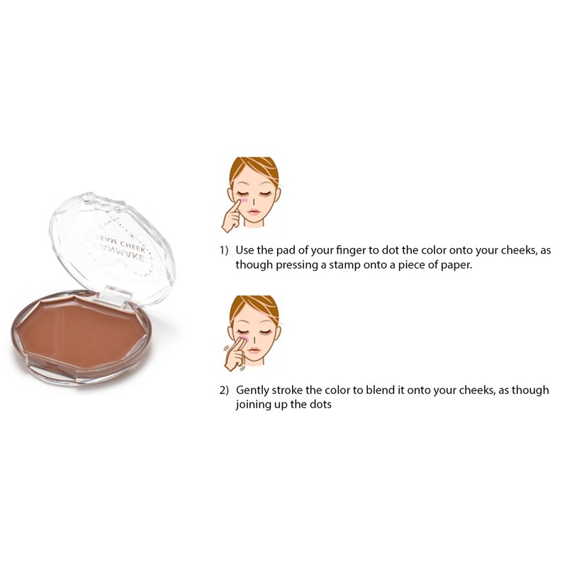 Canmake Cream Cheeks 21 Tangerine Tea