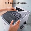 Silonn Ice Makers Countertop, 9 Cubes Ready in 6 Mins,
