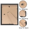 SNXJWA Black 8x10 Picture Frame with Mat for 6x8 Display,