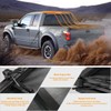 PM PERFORMOTOR Truck Bed Soft Tri-Fold Adjustable Tonneau Cover Compatible
