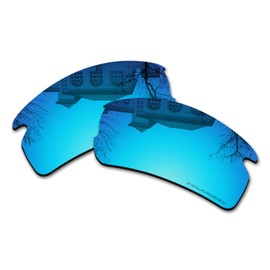 Millersawp Flak 2.0 Asian Fit OO9271 Replacement Lenses for Oakley Sunglass-Blue Iridium