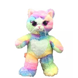 Plush Toy Wonderland 8" Sherbet Kitty Plush Toy - Soft Stuffed Animal, Cute Cat Gift for Kids