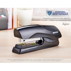 Bostitch Office Heavy Duty Stapler, 40 Sheet Capacity, No Jam, Full Strip, For Classroom, Office or Desk, Black