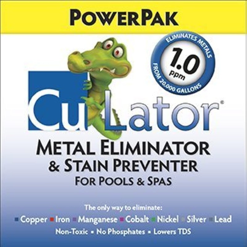 Artist Unknown CuLator Metal Eliminator and Stain Preventer for Pools
