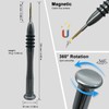 Flathead Screwdriver 1.5mm, Mini Slotted Screwdriver -1.5mm Flat Head, Magnetic,