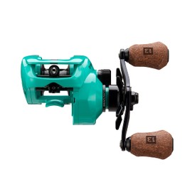 13 FISHING - Modus TX2 Baitcast Reel - 7.3:1 Gear Ratio - Left Hand Retrieve (Salt+Fresh) - MODTX2-7.3-LH, Seafoam Green