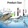YOTO Bobber Stops for Fishing,Float Bobber Stops String Knots&Fishing Glow