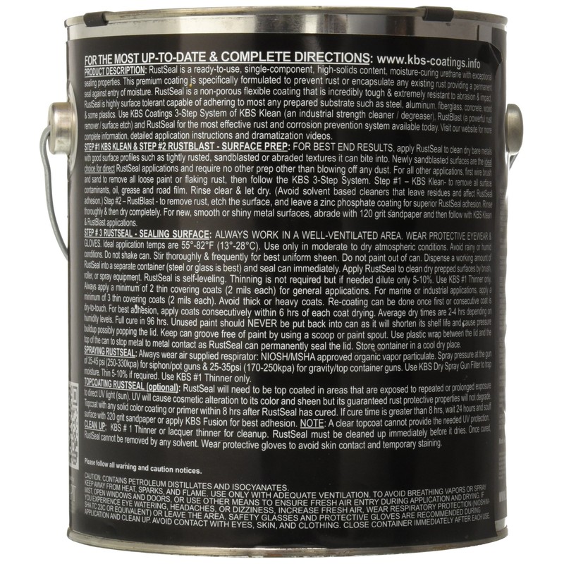 KBS Coatings 4509 Cat Yellow RustSeal - 1 Gallon