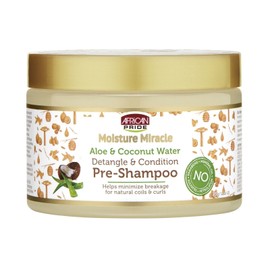 African Pride Moisture Miracle Pre-Shampoo - 12 oz - Aloe and Coconut Water