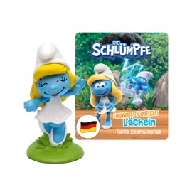 tonies Audio Figure for Toniebox, The Smurfs - An Irreluctable Smile & 3 Other Smurfy Adventures, Audio Play for Children from 3 Years, Playing Time Approx. 50 Minutes