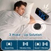 Netzu Loud Alarm Clock for Heavy Sleepers, Vibrating Alarm Clock