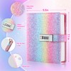 JIALILI Diary with Lock for Girls, Password Locked Journals for