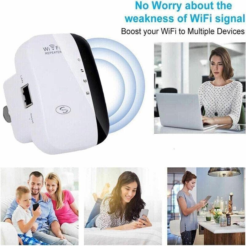 AIMALL 300 Mbps WiFi Extender Repeater Range Booster Wireless-N 802.11
