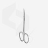 STALEKS PRO Expert SE-20/2 Cuticle Scissors Curved Handle Ergonomic Rings