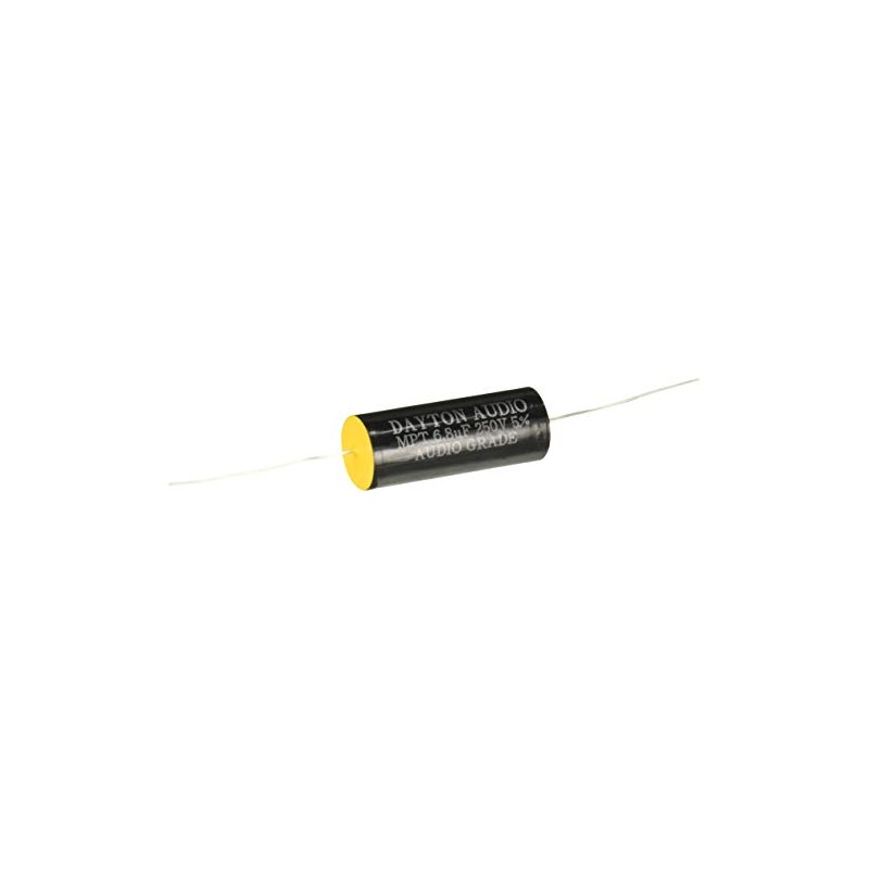 MF19d Dayton Audio Film Capacitor (250V), 6.8μF, Set of 2,