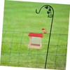 ORFOFE Hanging Wooden Bird Feeder House Rustic Farmhouse Style Wild
