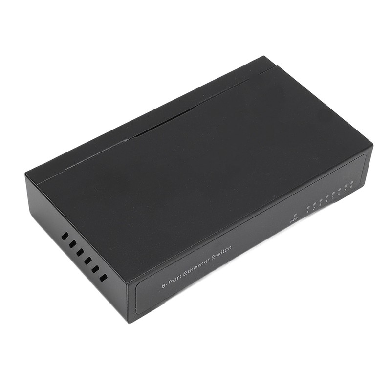Fast Ethernet Switch 8 Ports 10 100 1000Mbps Anti Thunder