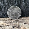Serenity Prayer Sobriety Chip - Zinc Alloy AA Coin with
