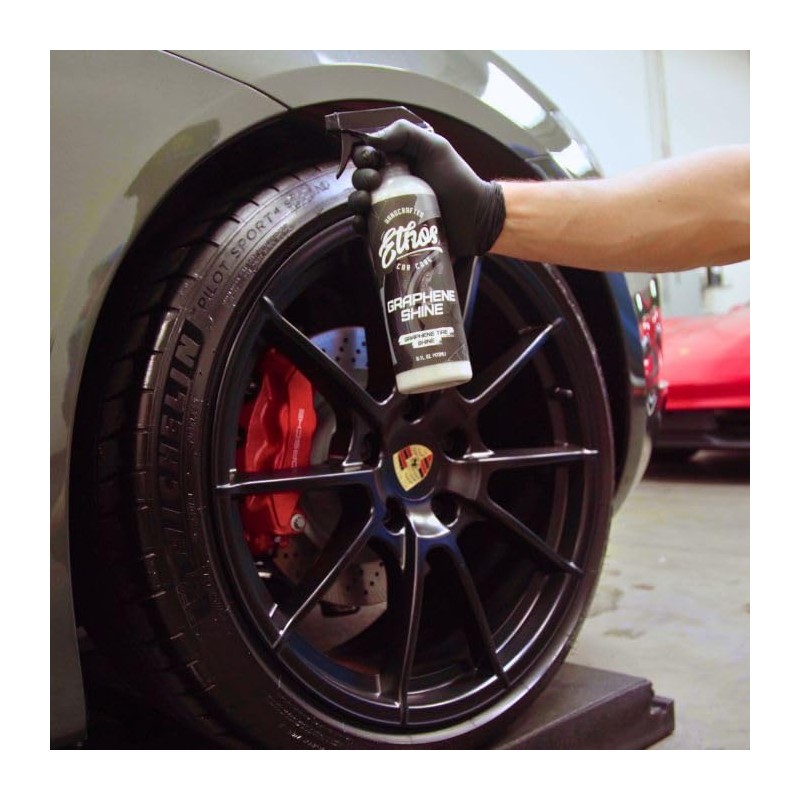 Ethos Graphene Shine - Trim & Tire Shine Spray, High