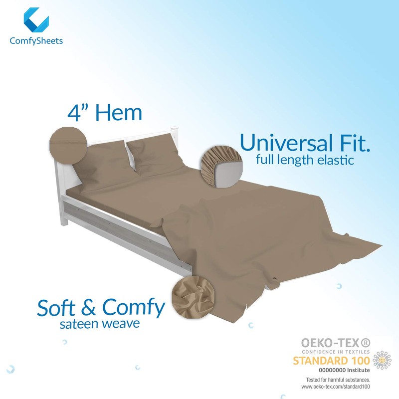 800 Thread Count 100% Pure Egyptian Cotton – Sateen Weave