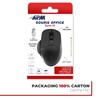 APM Office-Maus, kabellos, 2,4 GHz, leise, USB-Empfänger, DPI verstellbar 800/1200/1600,