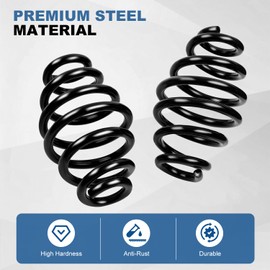 AEEAST 3" Motorcycle Solo Seat Springs, Seat Spring Bracket Fit for Harley Sportster Softail XL 883 1200 Dyna Fatboy Bobber Black