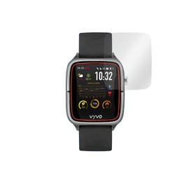 OverLay Plus Eye Protector for Miyabix VYVO WATCH Generation 2, Eye Care, Blue Light Reduction, Low Reflective Type, Made in Japan