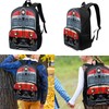 Cndexd Cartoon Train Backpacks with Lunch Box Pencil Case 3