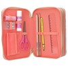 Depesche 13283 TOPModel Girl Power - Filled 3-Compartment Pencil Case