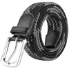 JUKMO Elastic Braided Belt, Stretch Woven Belt in Gift Box