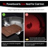 KitchenRaku Induction (Magnetic) Cooktop Protector Mat, Black, 20.4x30.7in