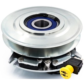 HD Switch HiTorque 210ftlb (OEM 175) BIGBearing Billet Pulley Blade Clutch 109-7666 103-2453 & 20A PTO Switch 103-5221 fits Exmark 103-3244, Toro 103-6589 Warner 5218-217 5218-101 Mower