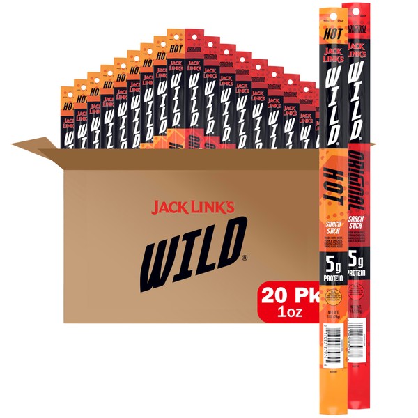 Jack Link's Wild Beef Sticks Variety Pack -- (10) Original