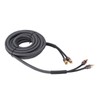 Car Audio Signal Cable Adapter 4.5m/180in Black PVC Plastic Layer