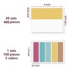 ELII 500 PCS Sticky Index Tabs 2 Inch Book Tabs,Clear